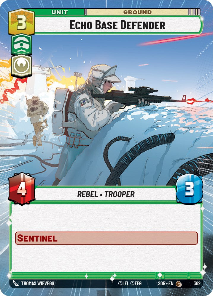 Echo Base Defender (Hyperspace) (362) [Spark of Rebellion] | Galactic Gamez