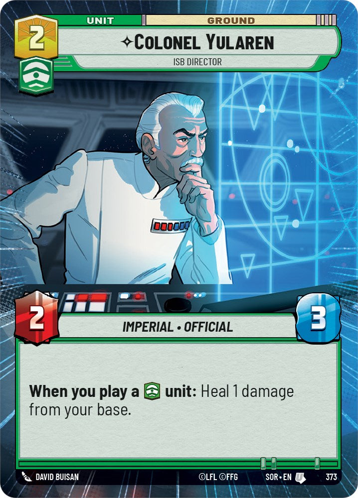 Colonel Yularen - ISB Director (Hyperspace) (373) [Spark of Rebellion] | Galactic Gamez