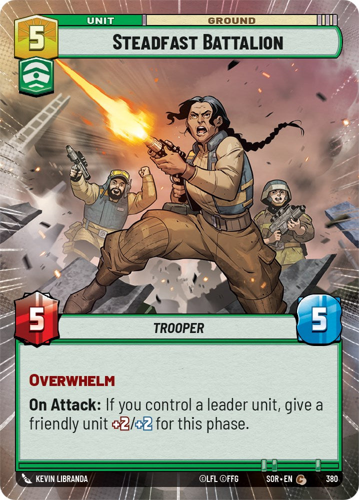 Steadfast Battalion (Hyperspace) (380) [Spark of Rebellion] | Galactic Gamez