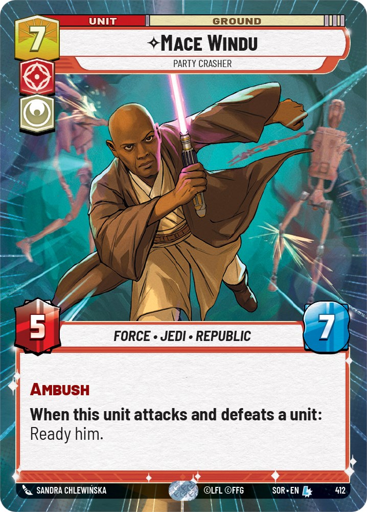 Mace Windu - Party Crasher (Hyperspace) (412) [Spark of Rebellion] | Galactic Gamez