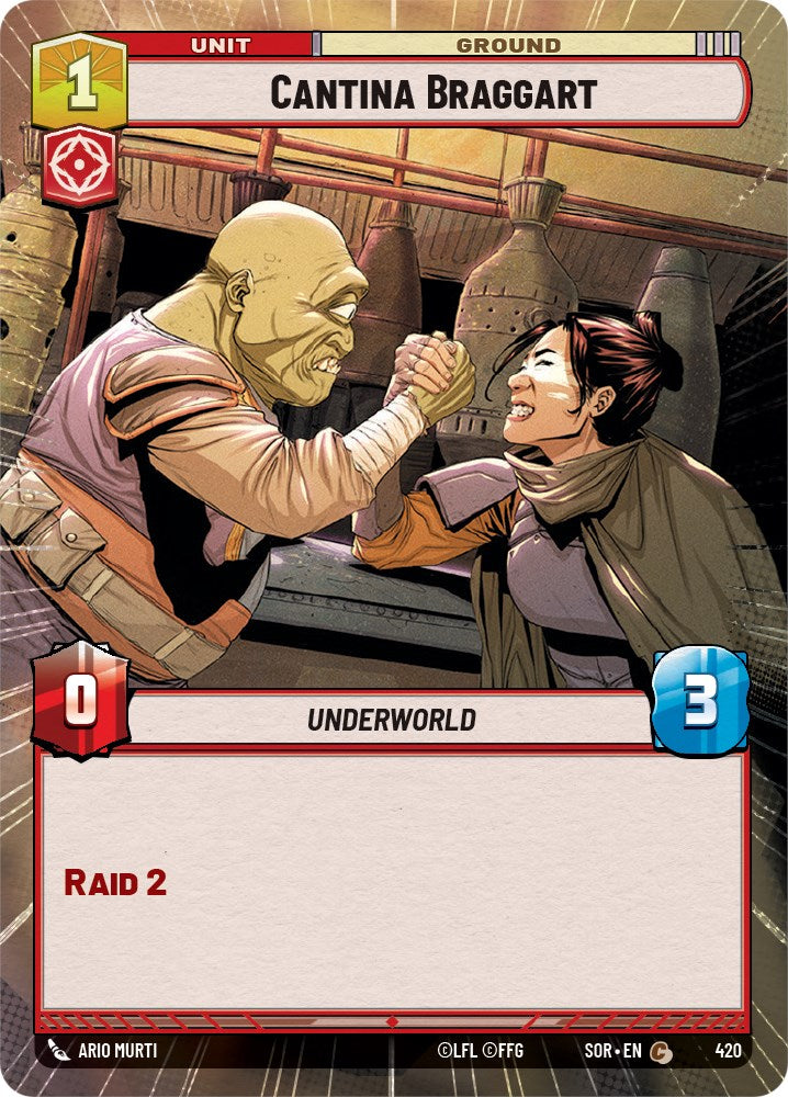 Cantina Braggart (Hyperspace) (420) [Spark of Rebellion] | Galactic Gamez