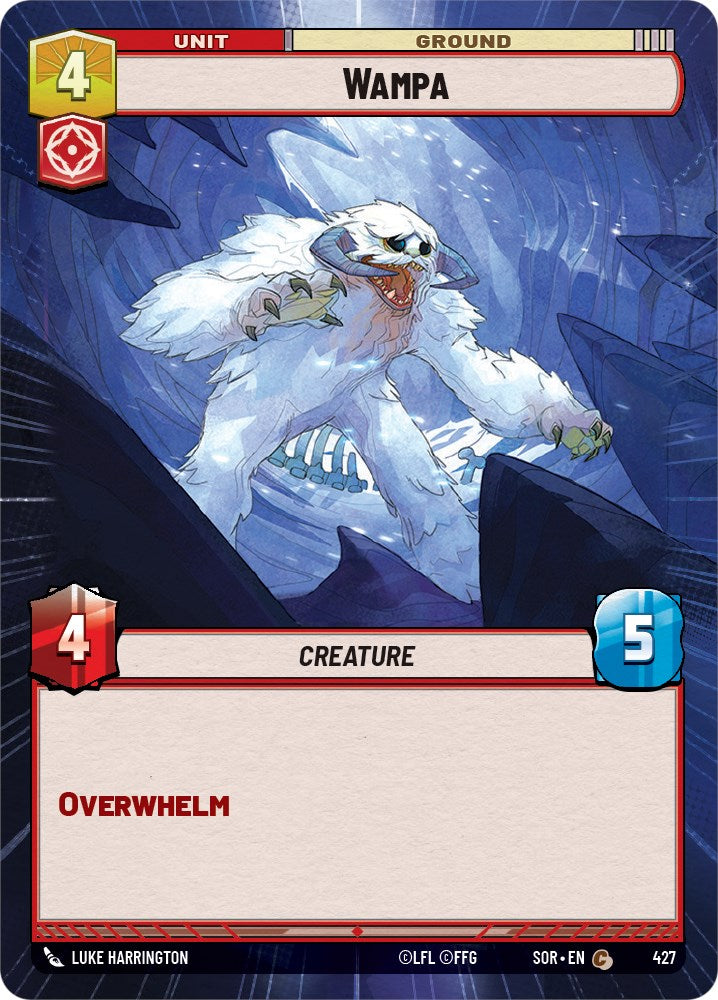 Wampa (Hyperspace) (427) [Spark of Rebellion] | Galactic Gamez