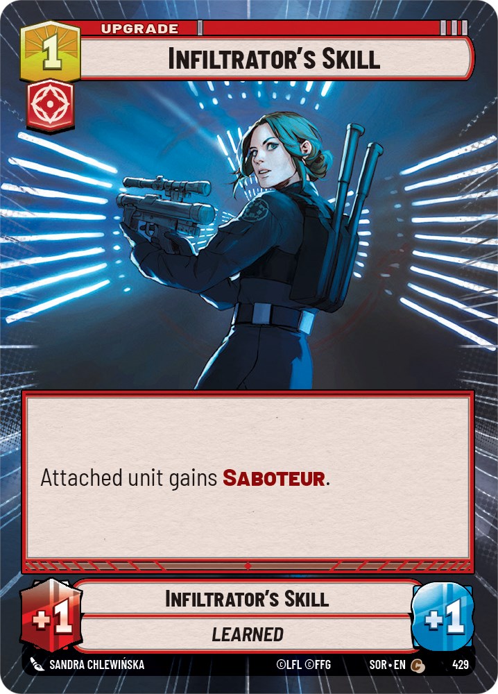 Infiltrator's Skill (Hyperspace) (429) [Spark of Rebellion] | Galactic Gamez
