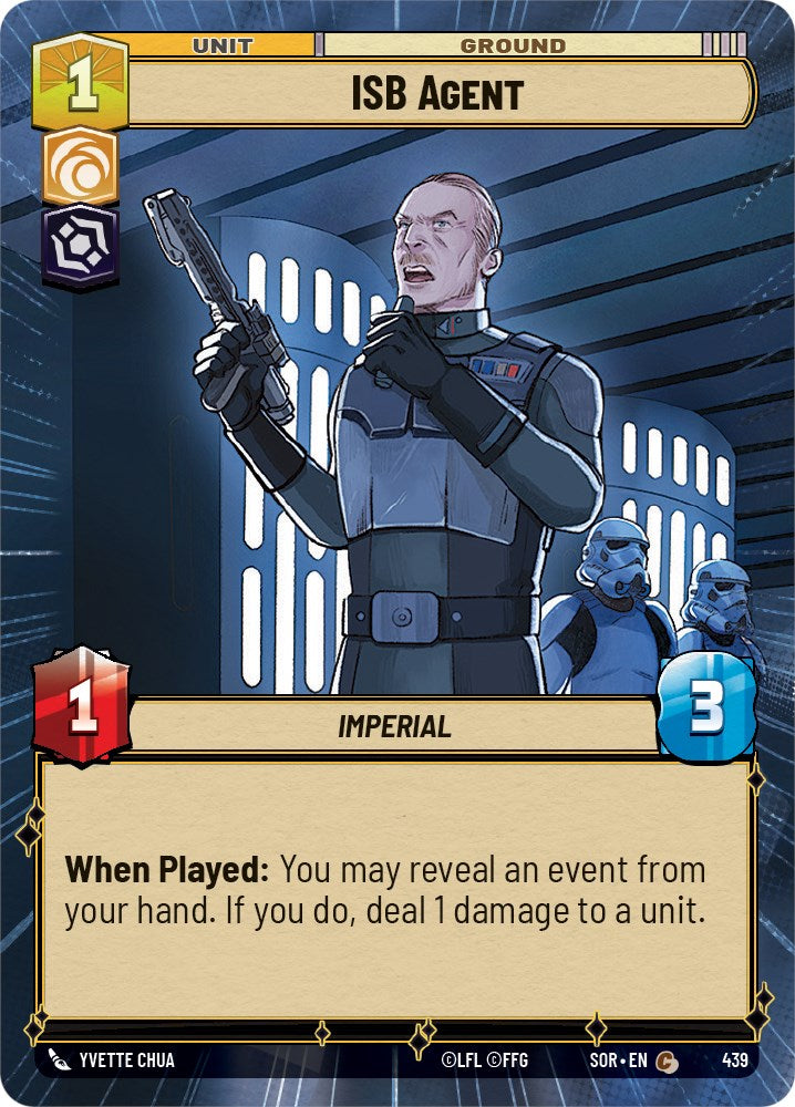ISB Agent (Hyperspace) (439) [Spark of Rebellion] | Galactic Gamez