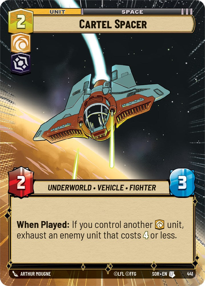 Cartel Spacer (Hyperspace) (441) [Spark of Rebellion] | Galactic Gamez