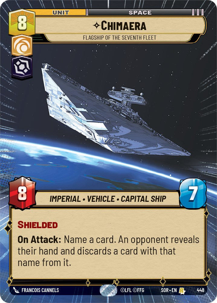 Chimaera - Flagship of the Seventh Fleet (Hyperspace) (448) [Spark of Rebellion] | Galactic Gamez