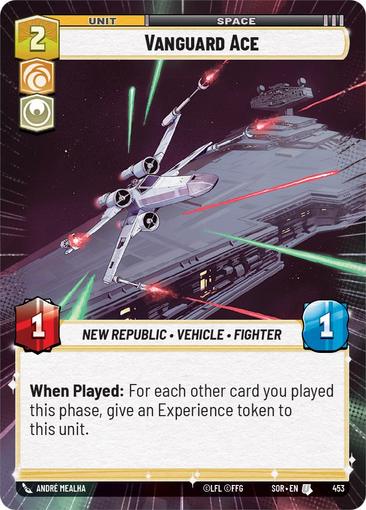 Vanguard Ace (Hyperspace) (453) [Spark of Rebellion] | Galactic Gamez