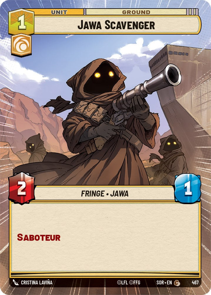 Jawa Scavenger (Hyperspace) (467) [Spark of Rebellion] | Galactic Gamez