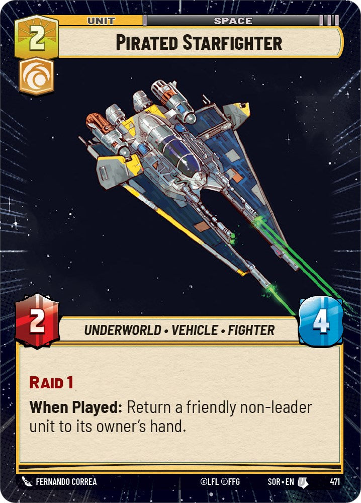 Pirated Starfighter (Hyperspace) (471) [Spark of Rebellion] | Galactic Gamez