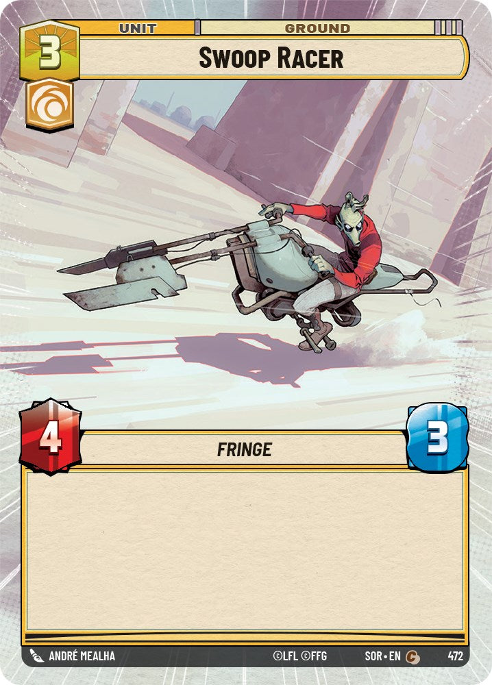 Swoop Racer (Hyperspace) (472) [Spark of Rebellion] | Galactic Gamez