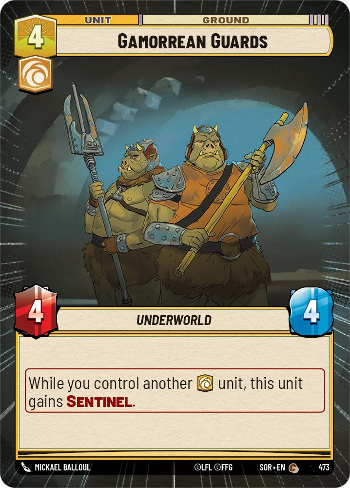 Gamorrean Guards (Hyperspace) (473) [Spark of Rebellion] | Galactic Gamez