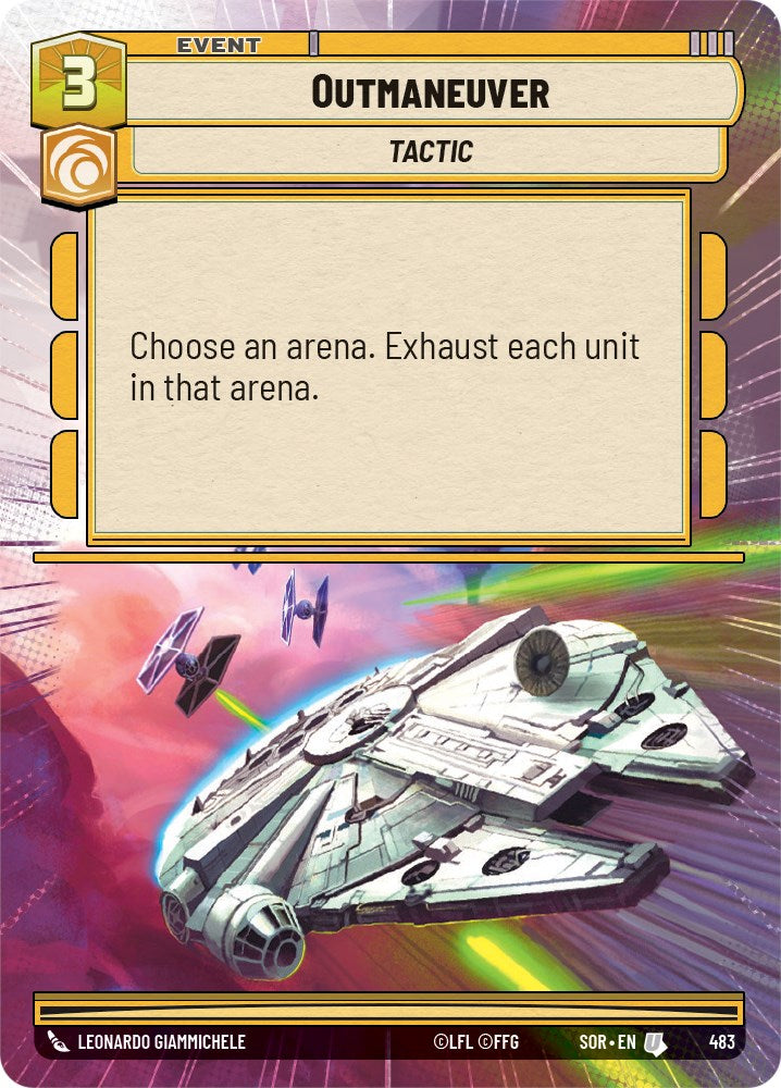 Outmaneuver (Hyperspace) (483) [Spark of Rebellion] | Galactic Gamez