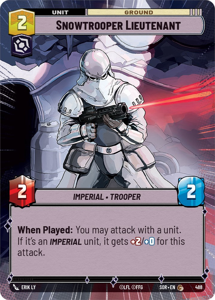 Snowtrooper Lieutenant (Hyperspace) (488) [Spark of Rebellion] | Galactic Gamez