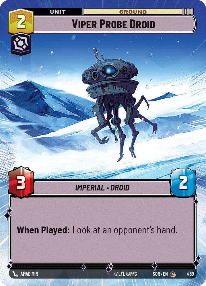 Viper Probe Droid (Hyperspace) (489) [Spark of Rebellion] | Galactic Gamez