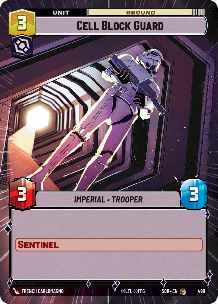 Cell Block Guard (Hyperspace) (490) [Spark of Rebellion] | Galactic Gamez