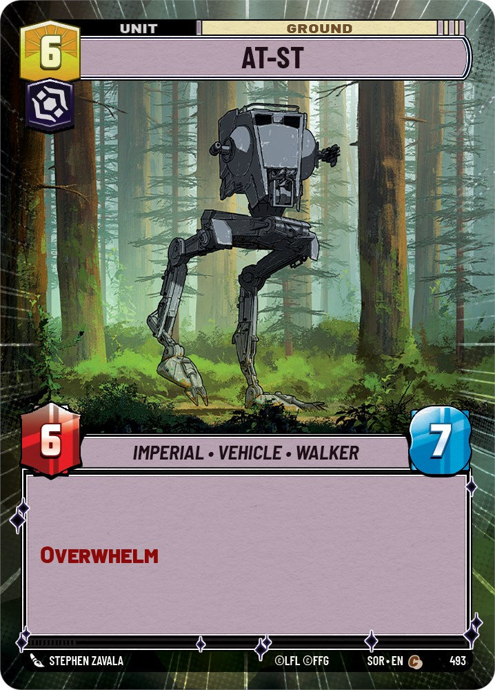 AT-ST (Hyperspace) (493) [Spark of Rebellion] | Galactic Gamez