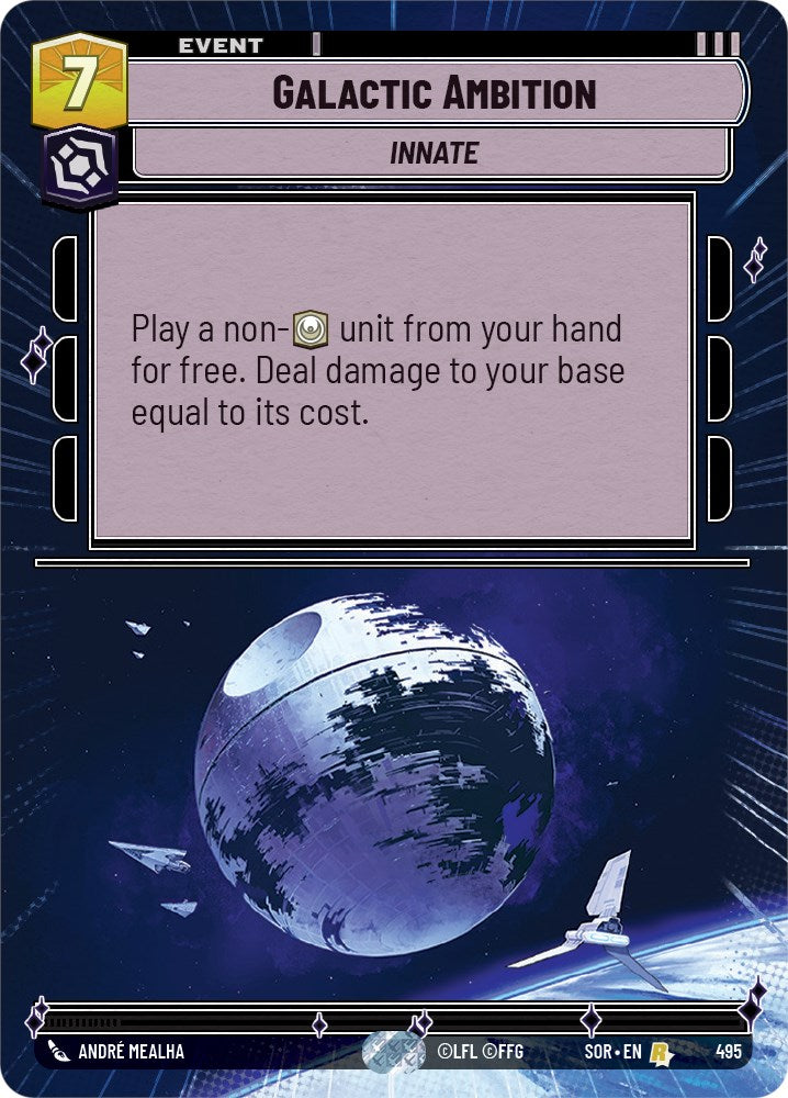 Galactic Ambition (Hyperspace) (495) [Spark of Rebellion] | Galactic Gamez