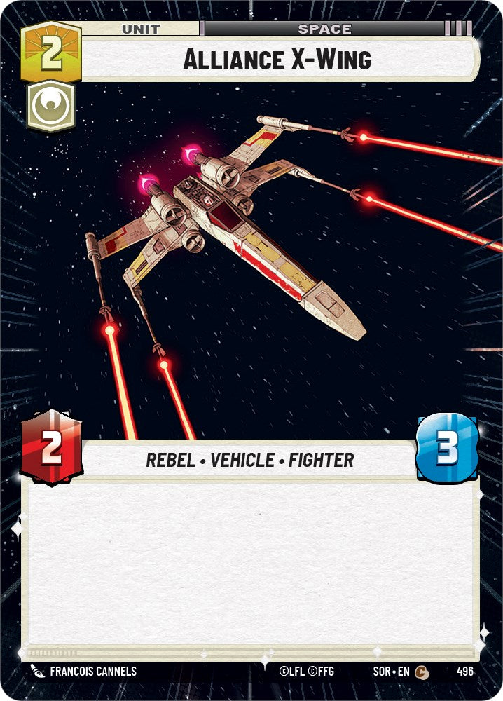 Alliance X-Wing (Hyperspace) (496) [Spark of Rebellion] | Galactic Gamez