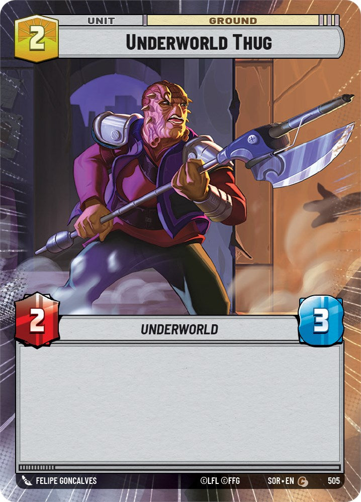 Underworld Thug (Hyperspace) (505) [Spark of Rebellion] | Galactic Gamez