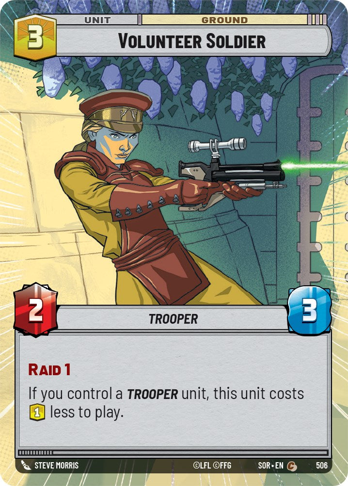 Volunteer Soldier (Hyperspace) (506) [Spark of Rebellion] | Galactic Gamez