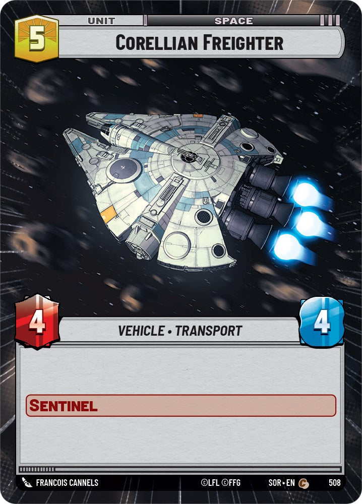 Corellian Freighter (Hyperspace) (508) [Spark of Rebellion] | Galactic Gamez