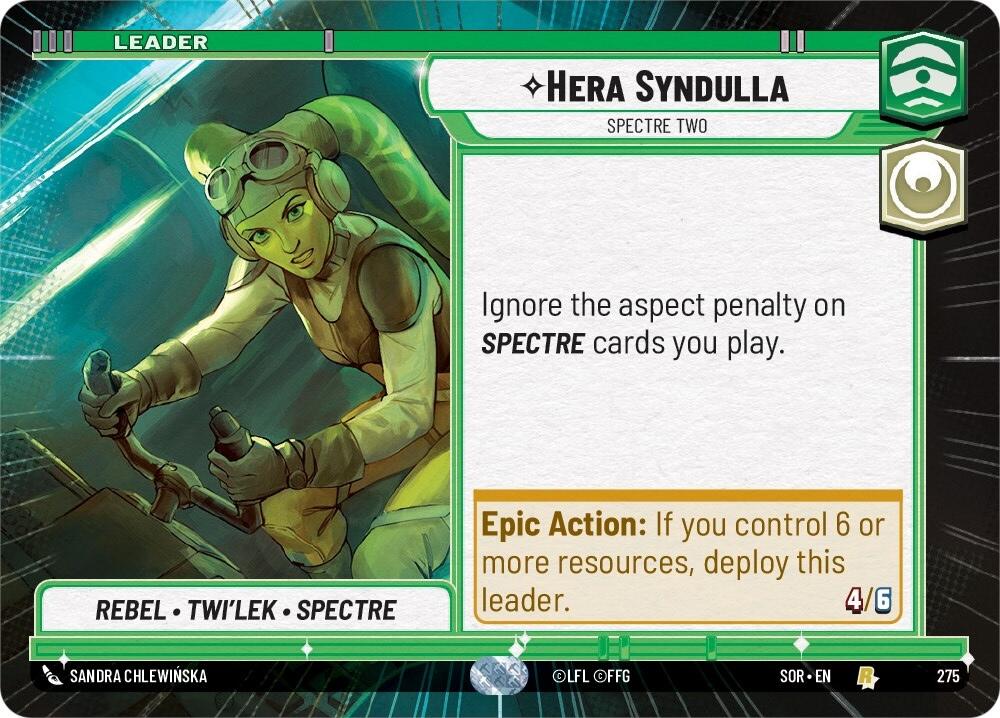 Hera Syndulla - Spectre Two (Hyperspace) (275) [Spark of Rebellion] | Galactic Gamez
