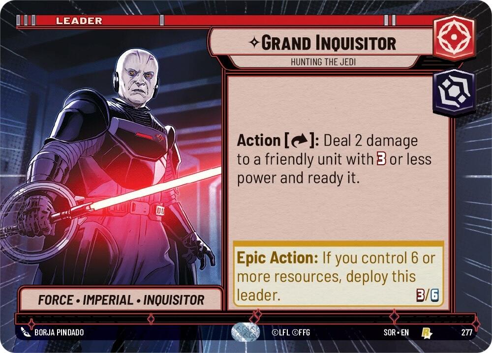 Grand Inquisitor - Hunting the Jedi (Hyperspace) (277) [Spark of Rebellion] | Galactic Gamez