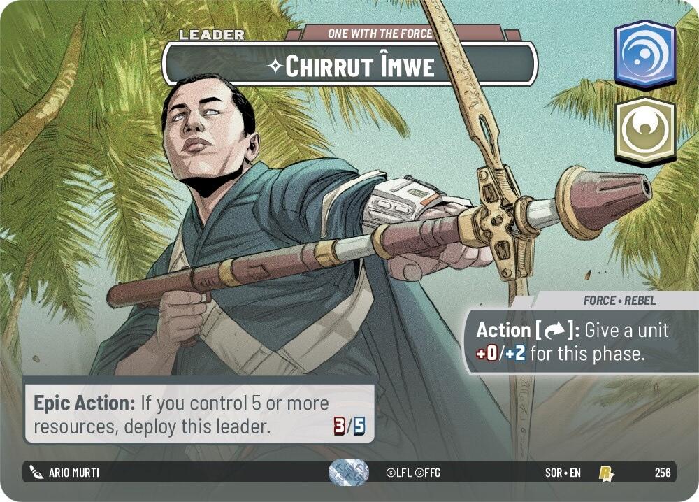 Chirrut Imwe - One With The Force (Showcase) (256) [Spark of Rebellion] | Galactic Gamez
