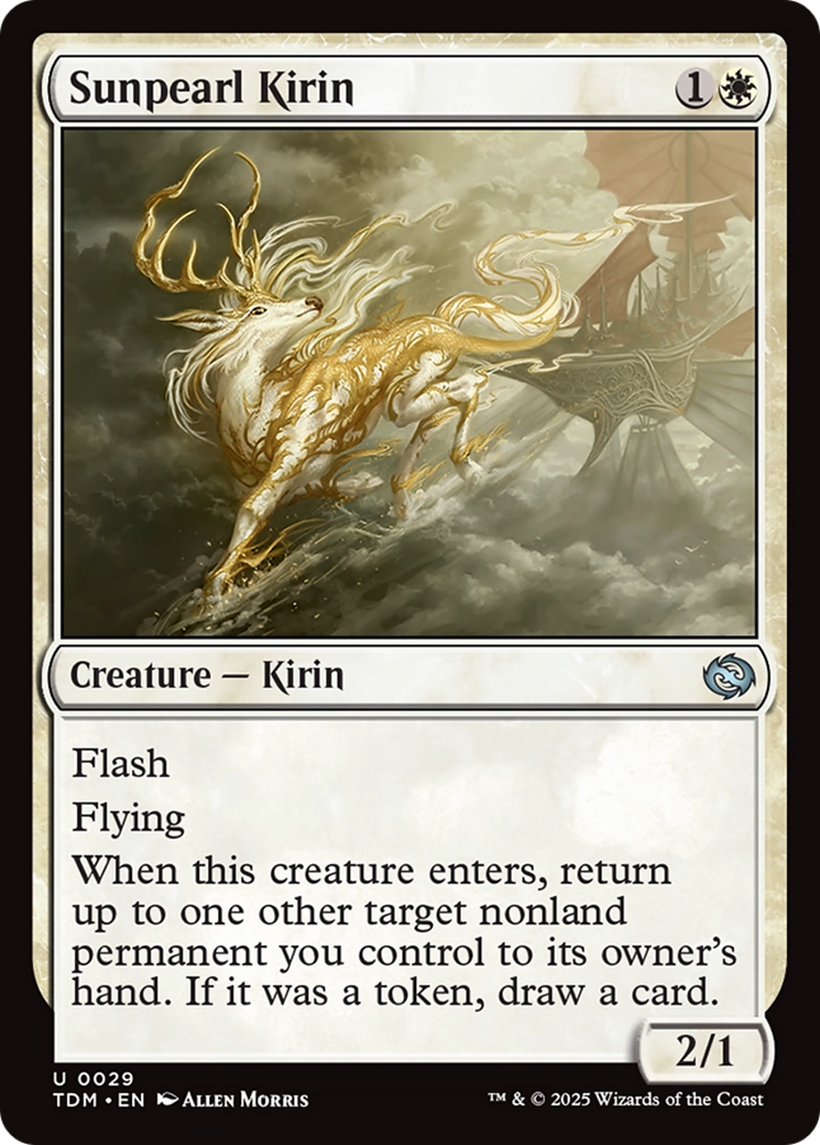 Sunpearl Kirin [Tarkir: Dragonstorm] | Galactic Gamez