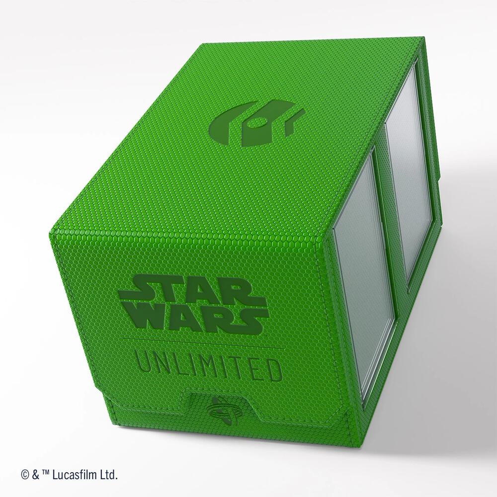 Star Wars: Unlimited Double Deck Pod (Green) - GameGenic Deck Boxes | Galactic Gamez