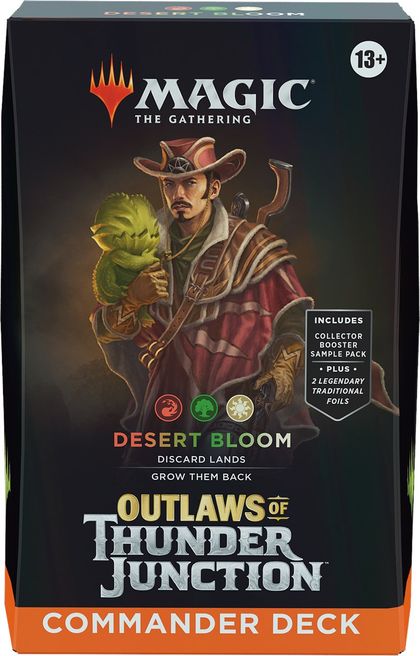 Outlaws of Thunder Junction Commander Deck - Desert Bloom (OTC) | Galactic Gamez