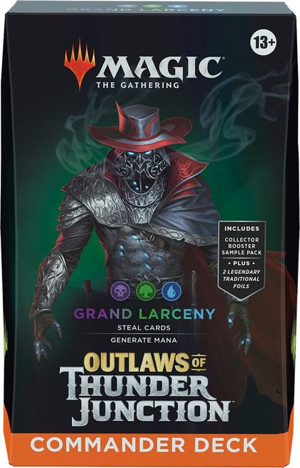 Outlaws of Thunder Junction Commander Deck - Grand Larceny (OTC) | Galactic Gamez