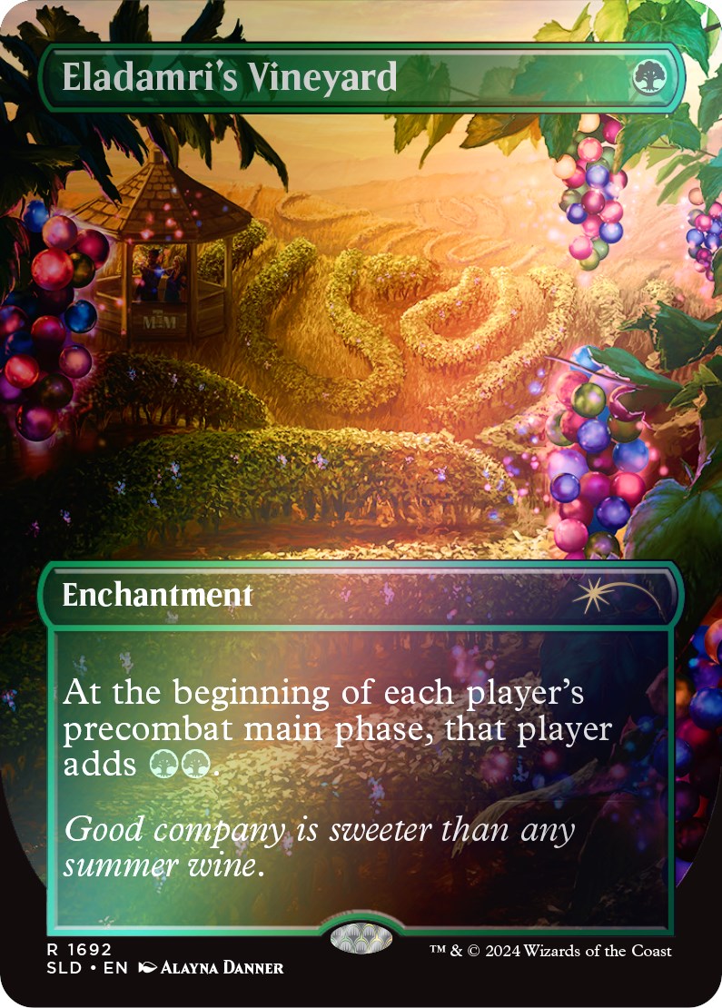 Eladamri's Vineyard (Rainbow Foil) [Secret Lair: Sheldon's Spellbook] | Galactic Gamez