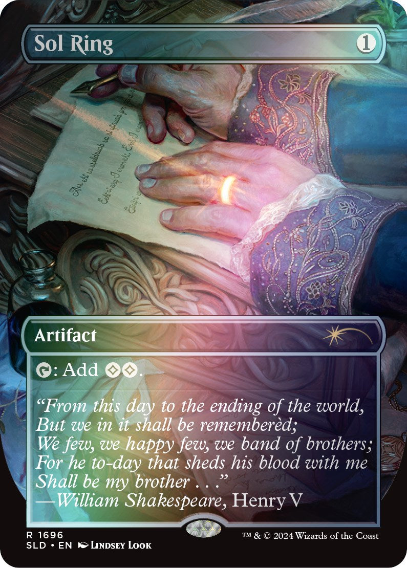 Sol Ring (1696) (Rainbow Foil) [Secret Lair: Sheldon's Spellbook] | Galactic Gamez