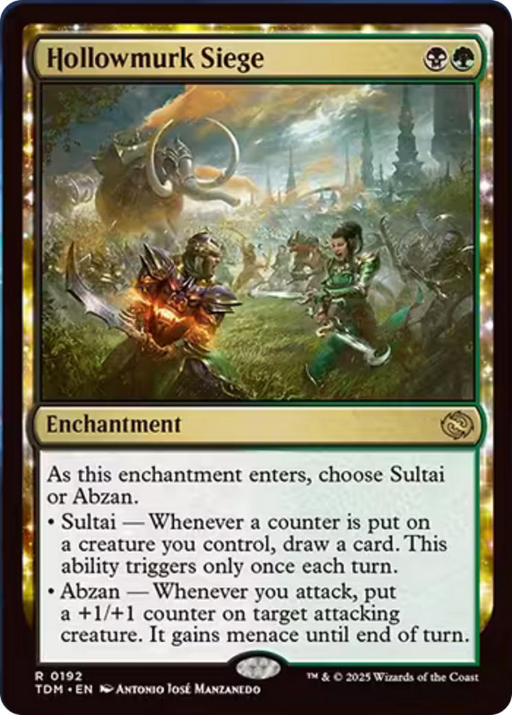 Hollowmurk Siege [Tarkir: Dragonstorm] | Galactic Gamez
