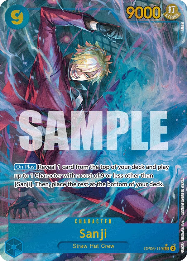 Sanji (Alternate Art) [Wings of the Captain] | Galactic Gamez