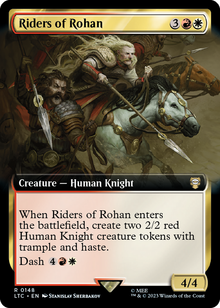 Riders of Rohan (Extended Art) [The Lord of the Rings: Tales of Middle-Earth Commander] | Galactic Gamez