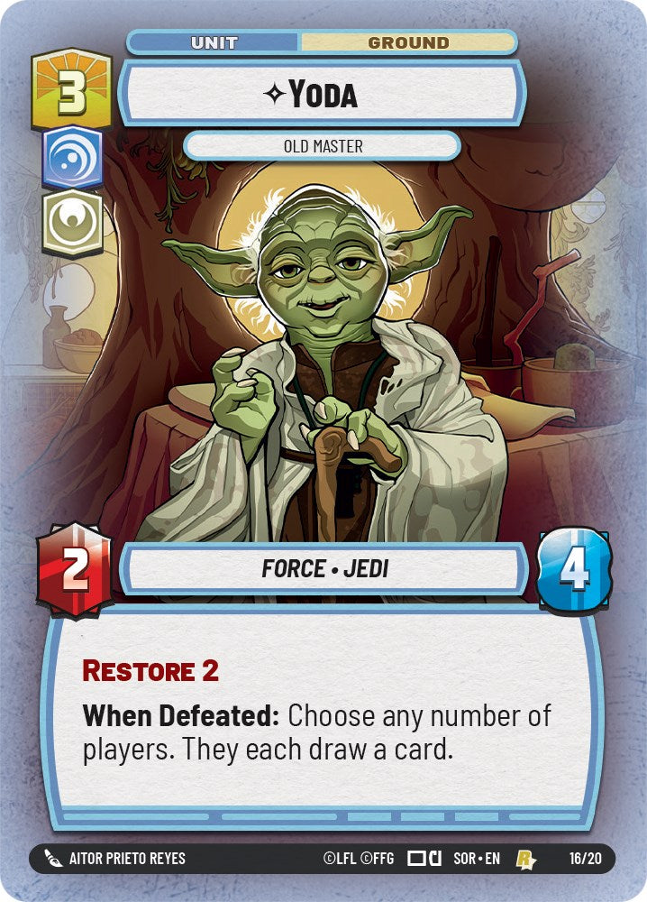 Yoda - Old Master (16/20) [Spark of Rebellion: Weekly Play] | Galactic Gamez
