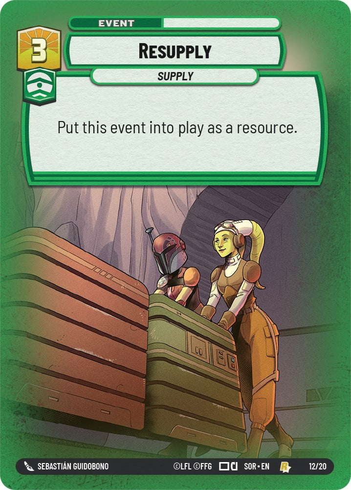 Resupply (12/20) [Spark of Rebellion: Weekly Play] | Galactic Gamez