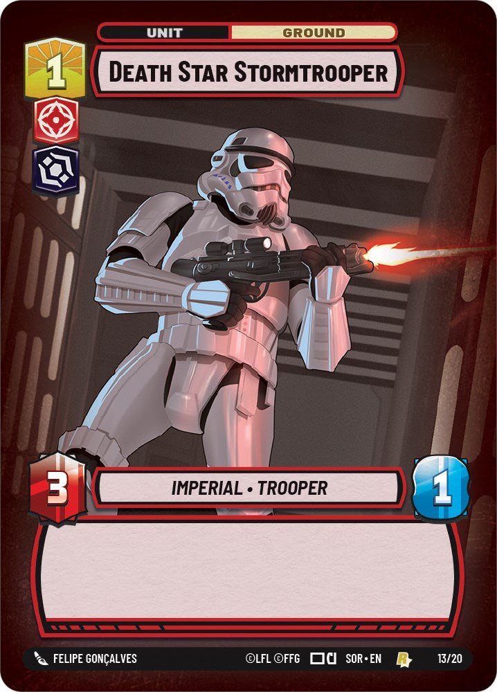 Death Star Stormtrooper (13/20) [Spark of Rebellion: Weekly Play] | Galactic Gamez