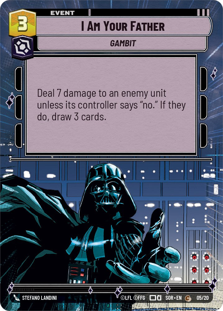 I Am Your Father (Hyperspace) (5/20) [Spark of Rebellion: Weekly Play] | Galactic Gamez