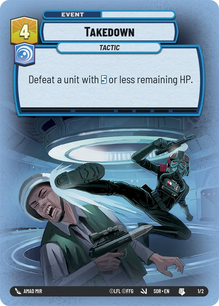 Takedown (1/2) [Store Showdown Promos] | Galactic Gamez