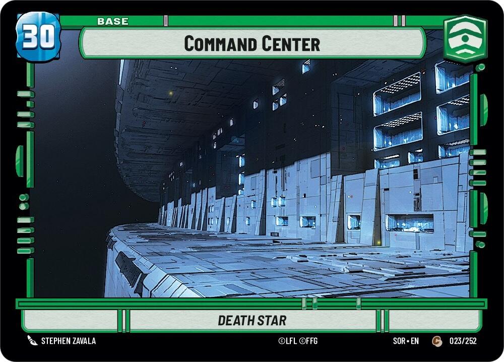Command Center // Shield (23 // T02) [Spark of Rebellion] | Galactic Gamez