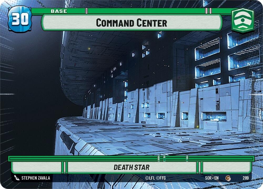 Command Center // Experience (Hyperspace) (289 // T03) [Spark of Rebellion] | Galactic Gamez