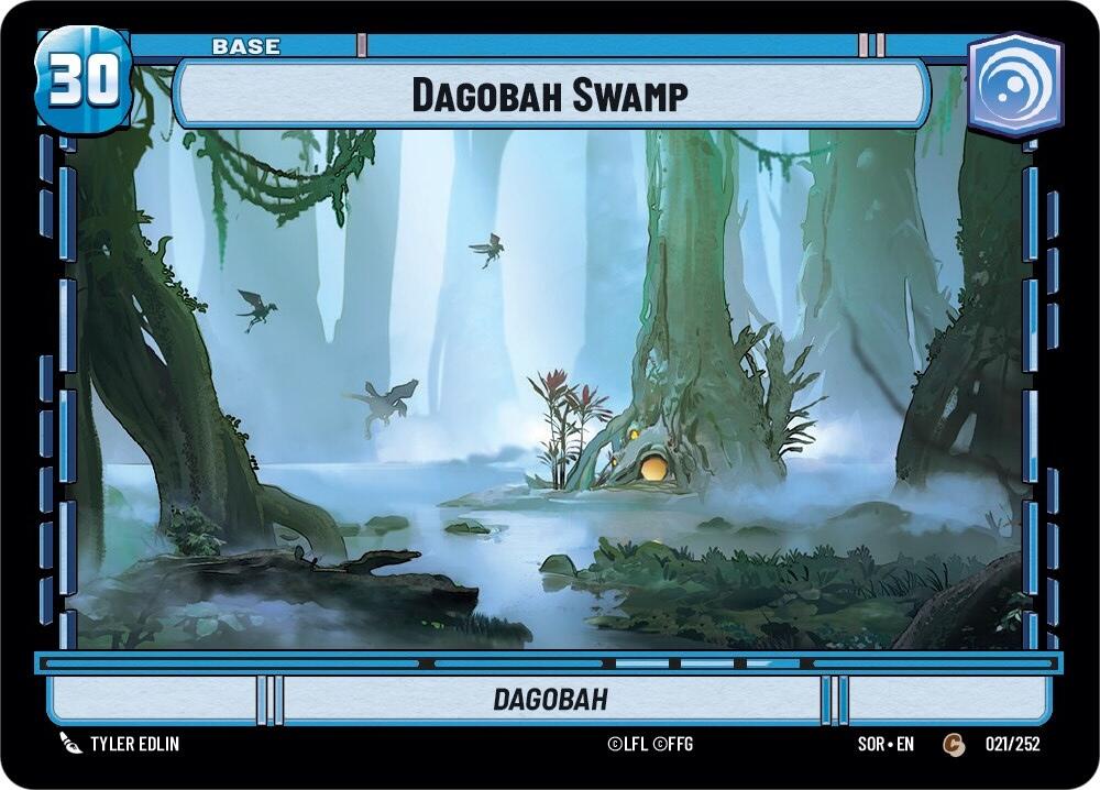 Dagobah Swamp // Shield (21 // T02) [Spark of Rebellion] | Galactic Gamez