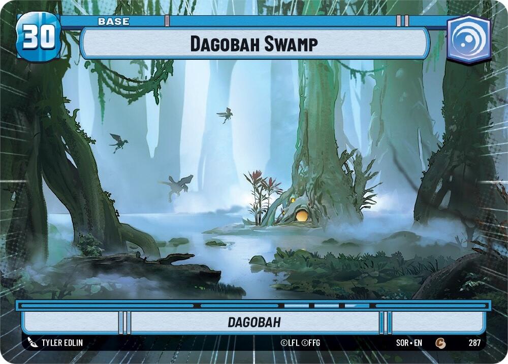 Dagobah Swamp // Shield (Hyperspace) (287 // T04) [Spark of Rebellion] | Galactic Gamez