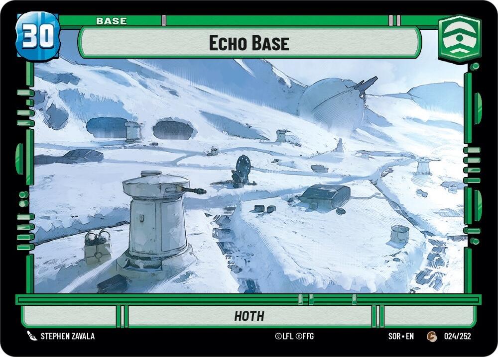 Echo Base // Shield (24 // T02) [Spark of Rebellion] | Galactic Gamez