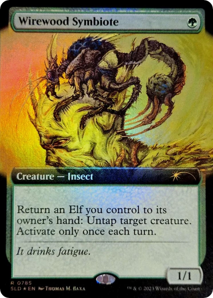 Wirewood Symbiote (Extended Art) [Secret Lair Drop Series] | Galactic Gamez