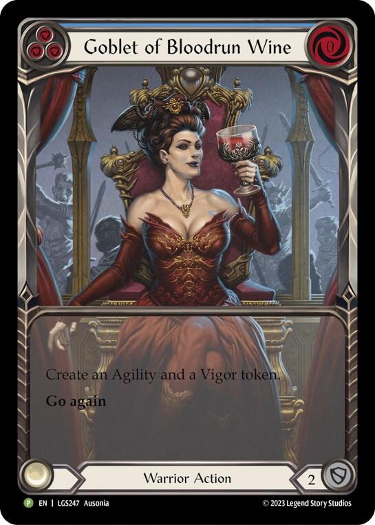 Goblet of Bloodrun Wine [LGS247] (Promo)  Rainbow Foil | Galactic Gamez
