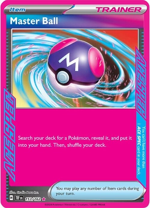 Master Ball (153/162) [Scarlet & Violet: Temporal Forces] | Galactic Gamez